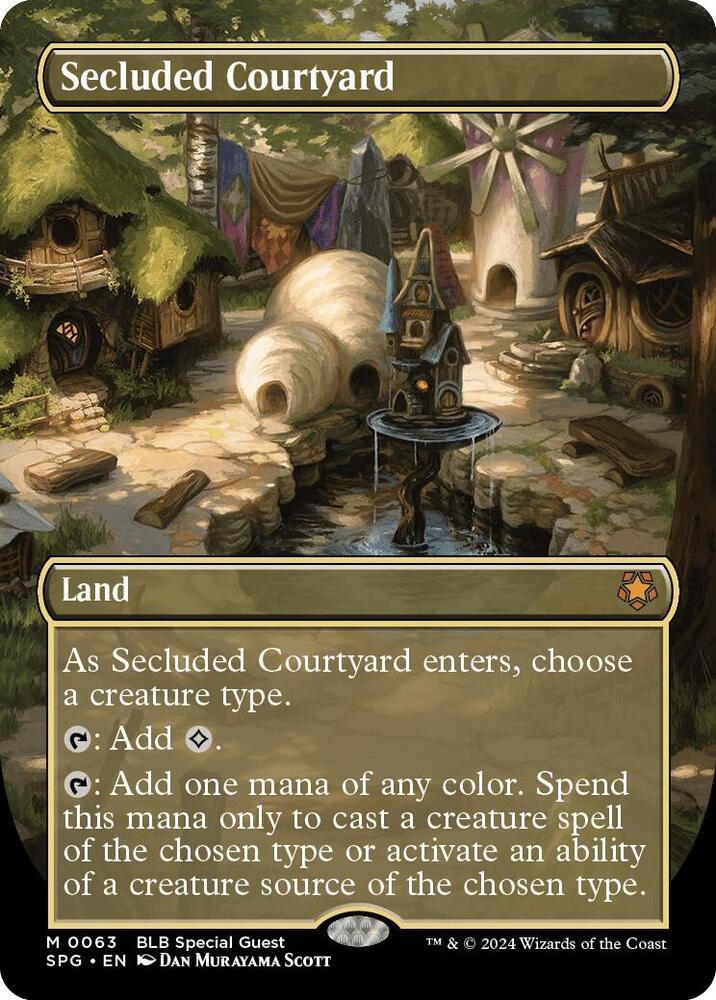 Secluded Courtyard #63 Magic Special Guests