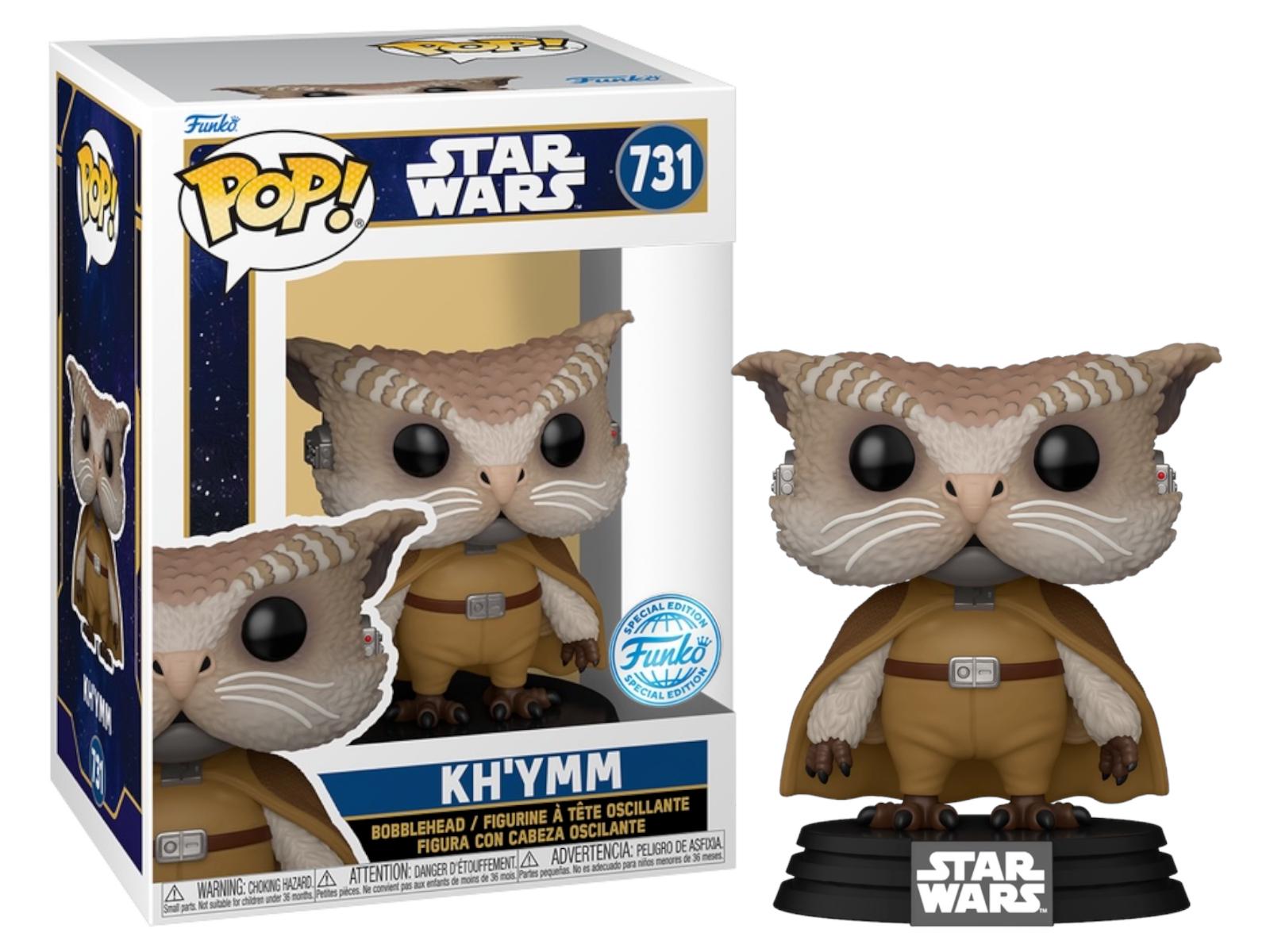 Kh'ymm #731 Star Wars Funko Pop Special Edition exclusive box and figure