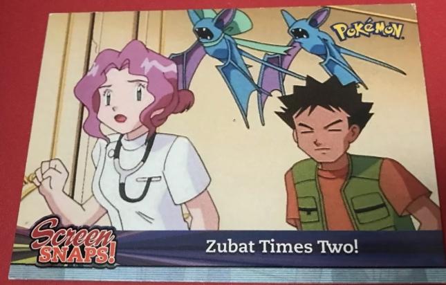 Zubat Times Two! #Snap08 Pokemon 2001 Topps Johto Champions Episode