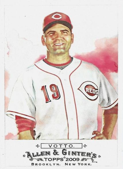 Joey Votto #196 2009 Topps Allen & Ginter Baseball