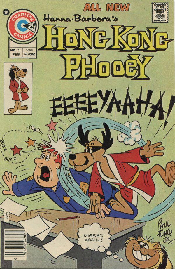 Hong Kong Phooey #5 (1976) Comic Books Hong Kong Phooey