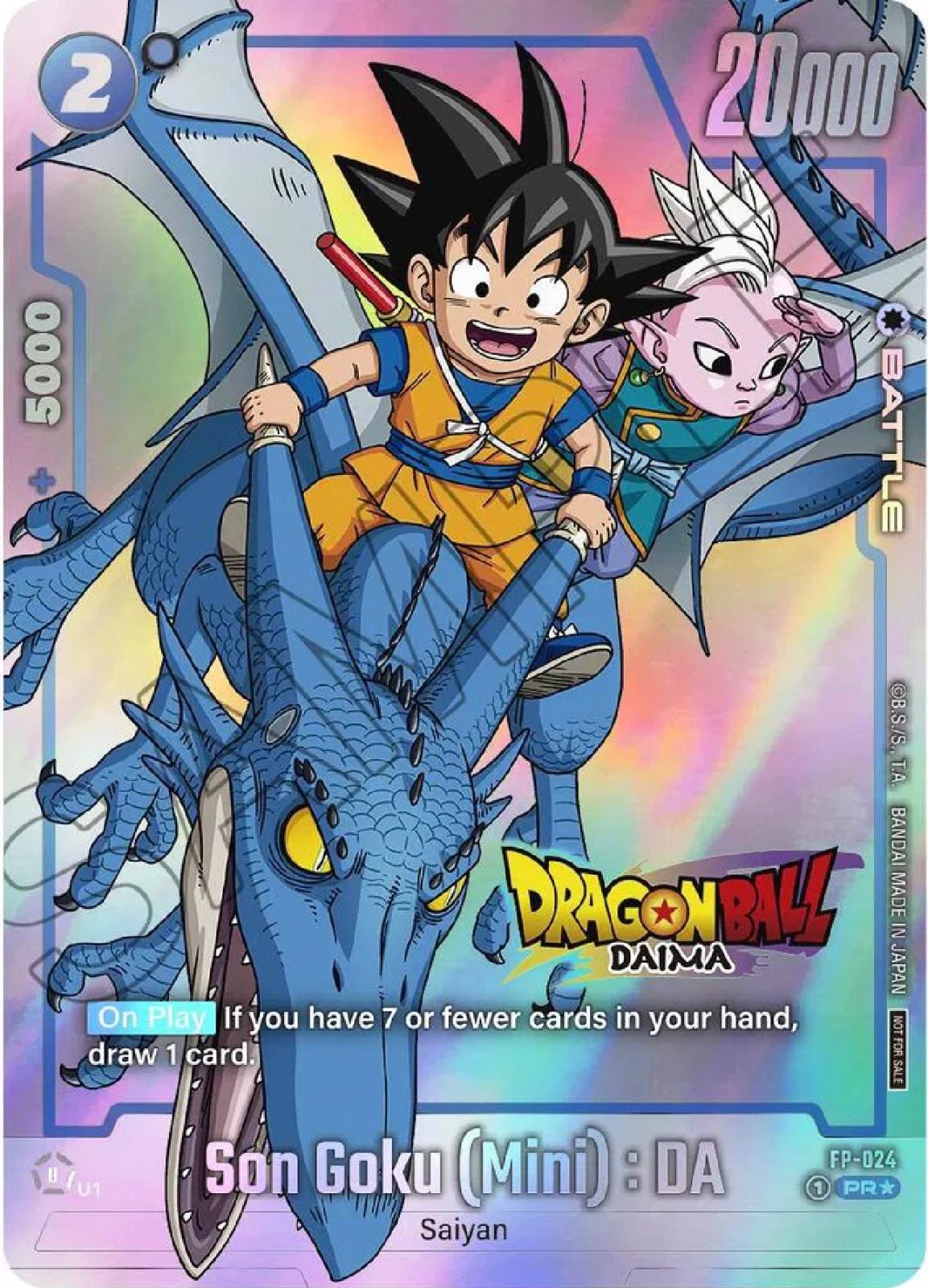 Son Goku (Mini) DA FP-024 Dragon Ball Fusion World Promos