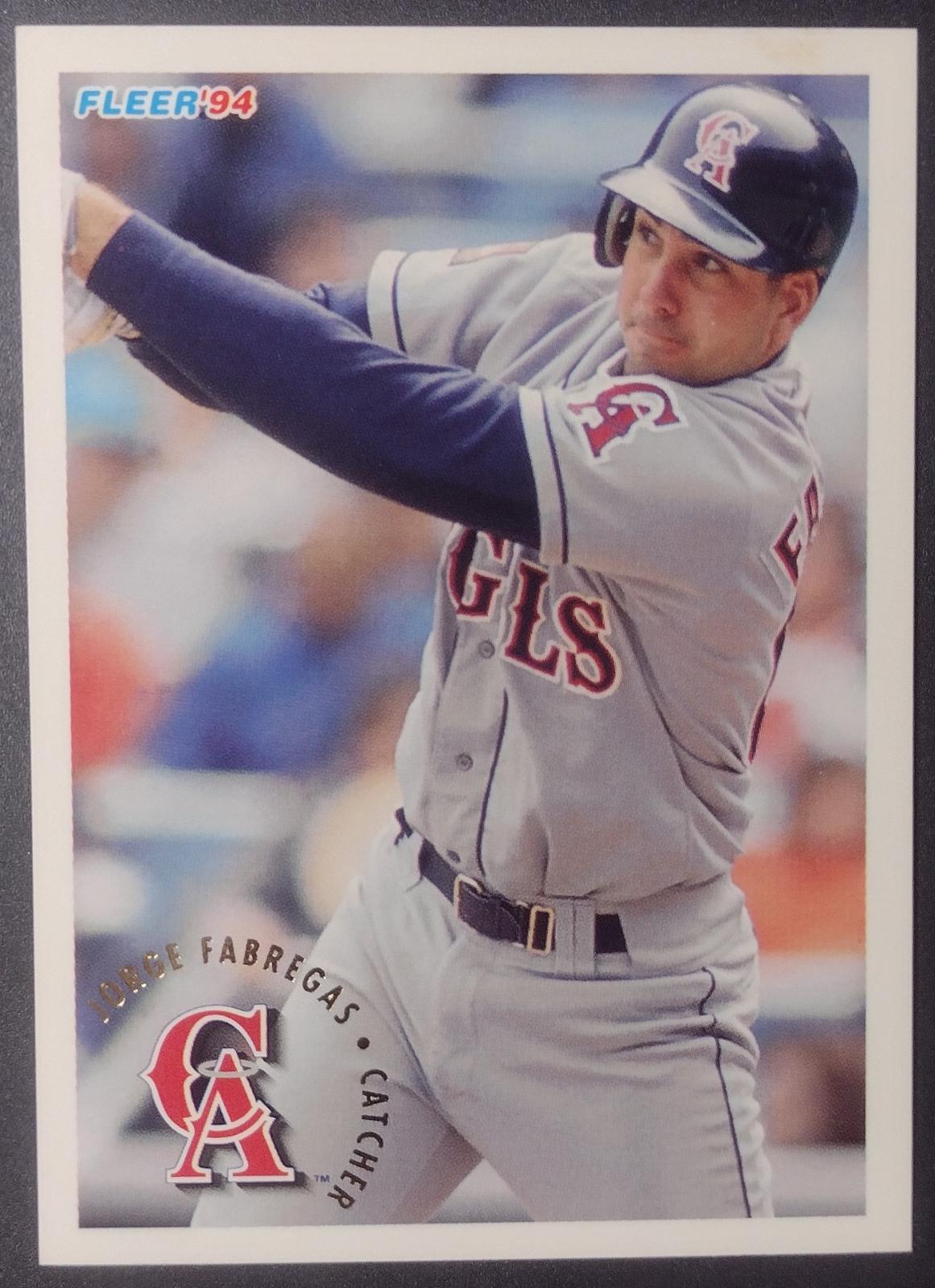 Jorge Fabregas #M4 Baseball Cards 1994 Fleer All Rookie Team