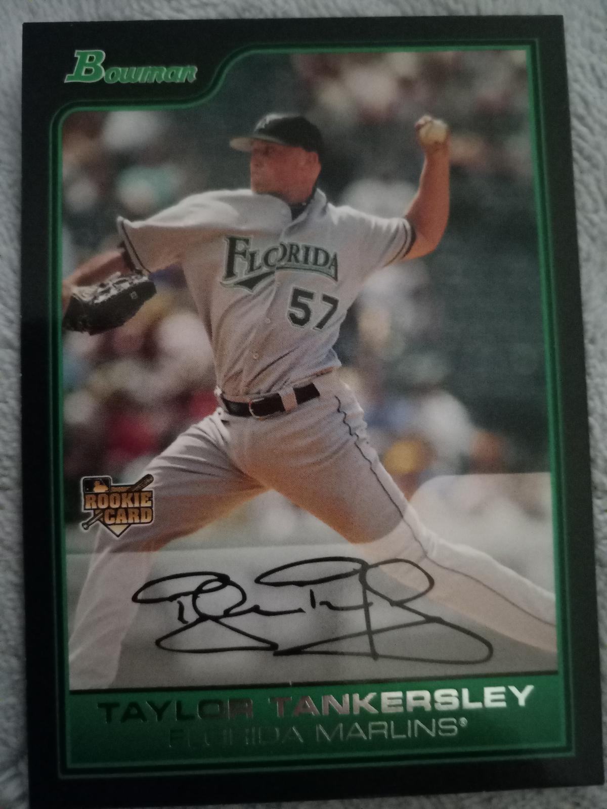Taylor Tankersley #BDP2 Baseball Cards 2006 Bowman Draft Picks
