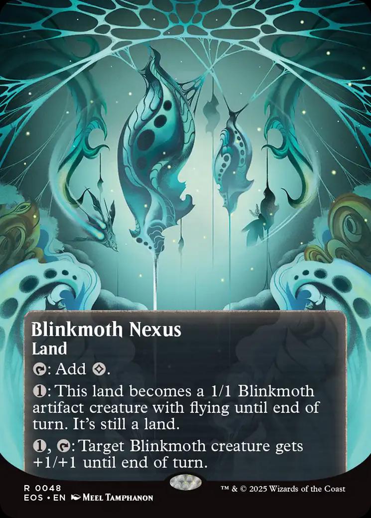 Tap to enlarge Blinkmoth Nexus – Poster Borderless, Magic Edge of Eternities Stellar Sights
