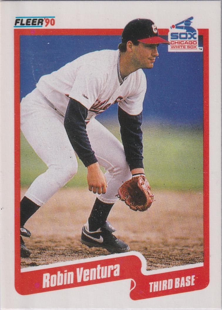 Robin Ventura #550 1990 Fleer Baseball