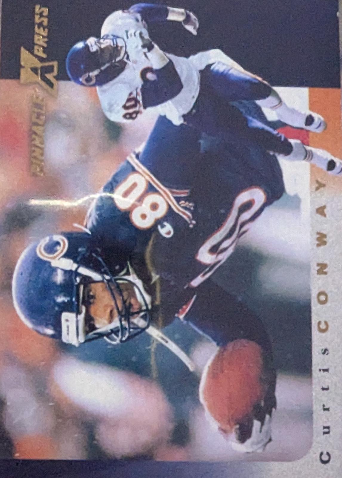 Curtis Conway #31 Football Cards 1997 Pinnacle X Press