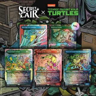 Secret Lair X Teenage Mutant Ninja Turtles The Might Mutanimals