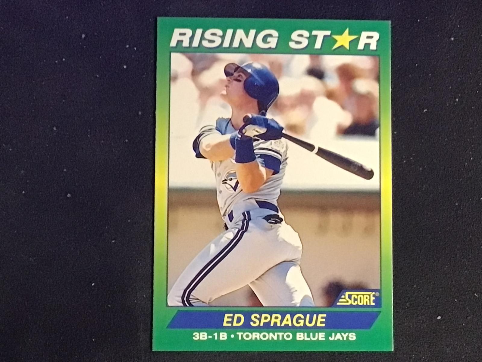 Ed Sprague #52 1992 Score 100 Rising Stars Baseball