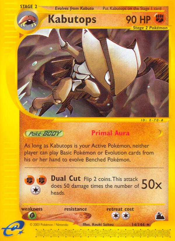 Kabutops #14 Pokemon Skyridge