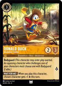 Donald Duck - Musketeer Soldier #8 Lorcana Ursula's Return