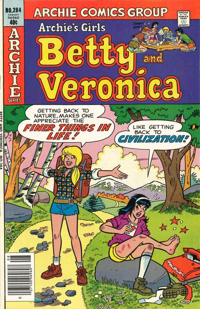 Archie's Girls Betty and Veronica #284 (1979) Comic Books Archie's Girls Betty and Veronica