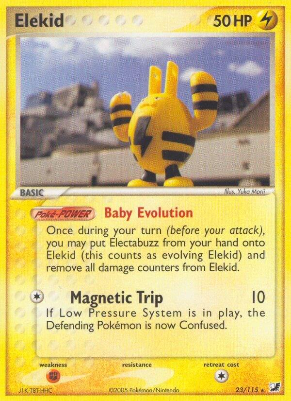 Elekid #23 Pokemon Unseen Forces