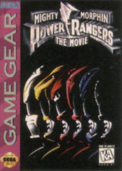 Mighty Morphin Power Rangers The Movie Sega Game Gear