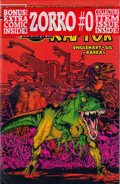 Jurassic Park: Raptor #1 (1993) Comic Books Jurassic Park: Raptor