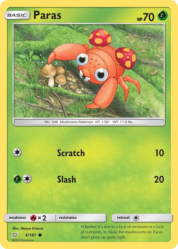 Paras #6 Pokemon Team Up