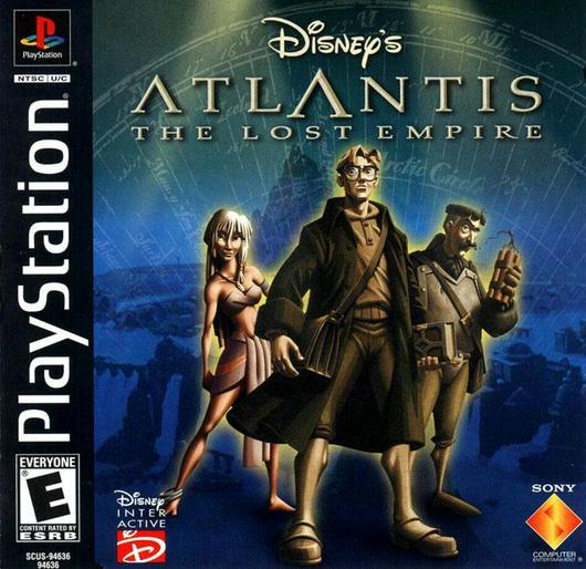 Atlantis The Lost Empire Cover Art