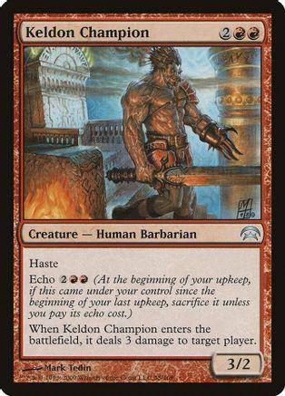Keldon Champion Magic Planechase