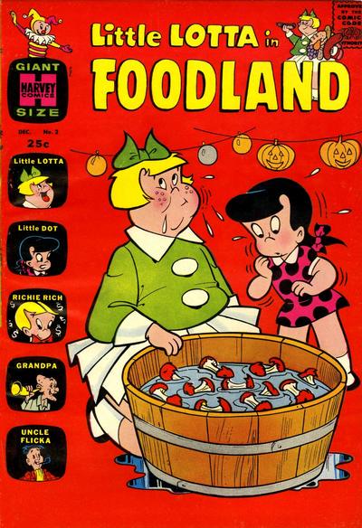 Little Lotta Foodland #2 (1963) Comic Books Little Lotta Foodland