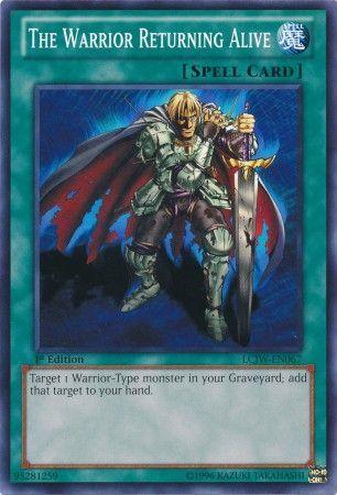 The Warrior Returning Alive LCJW-EN067 YuGiOh Legendary Collection 4: Joey's World Mega Pack