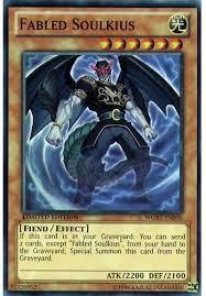 Fabled Soulkius WGRT-EN036 YuGiOh War of the Giants Reinforcements