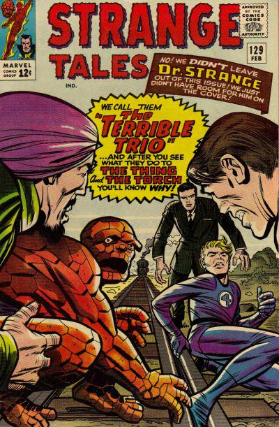 Strange Tales #129 (1965) Comic Books Strange Tales