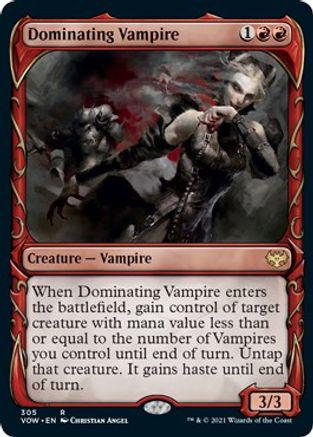 Dominating Vampire (Magic Innistrad: Crimson Vow)