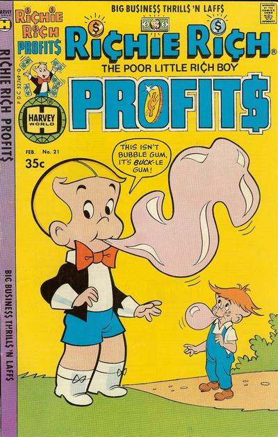 Richie Rich Profits #21 (1978) Comic Books Richie Rich Profits