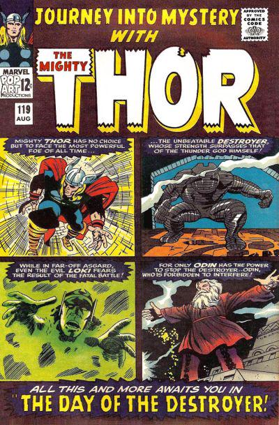 Journey into Mystery #119 (1965) Comic Books Journey Into Mystery