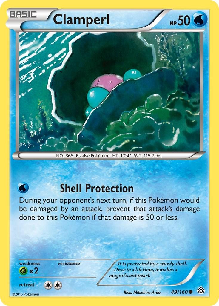 Clamperl #49 Pokemon Primal Clash