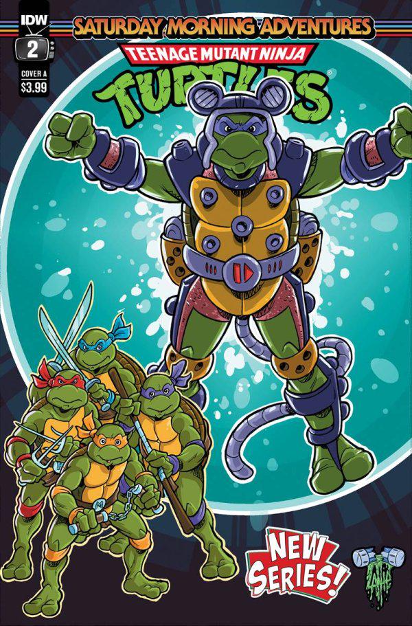 Teenage Mutant Ninja Turtles: Saturday Morning Adventures Continued #2 (2023) Comic Books Teenage Mutant Ninja Turtles: Saturday Morning Adventures Continued