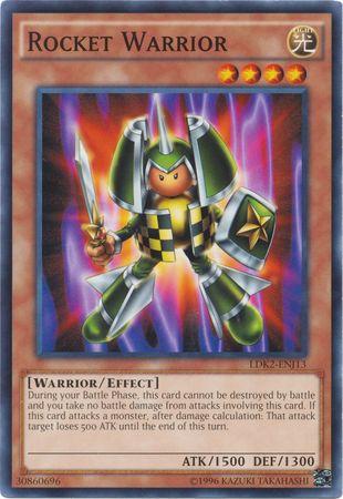 Rocket Warrior LDK2-ENJ13 YuGiOh Legendary Decks II