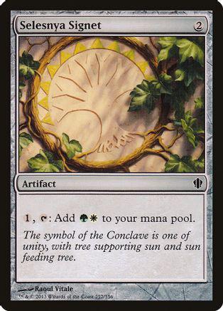 Selesnya Signet Magic Commander 2013
