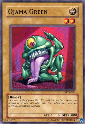 Ojama Green DCR-056 YuGiOh Dark Crisis