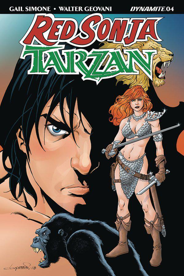 Red Sonja / Tarzan #4 (2018) Comic Books Red Sonja / Tarzan