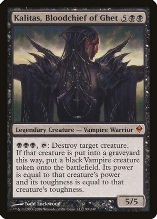 Kalitas, Bloodchief of Ghet #99 Magic Zendikar