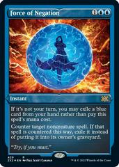 Force of Negation [Foil Etched] #429 Prices | Magic Double Masters