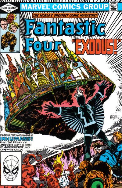 Fantastic Four #240 (1982) Comic Books Fantastic Four