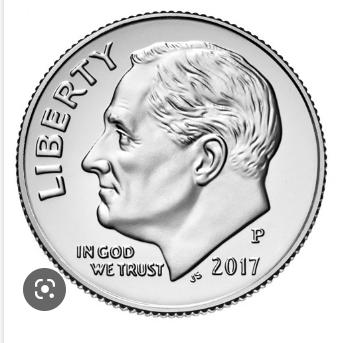 2017 P Coins Roosevelt Dime