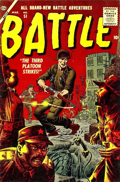 Battle #51 (1957) Comic Books Battle