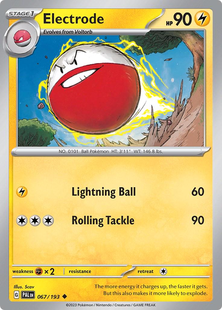 Electrode #67 Pokemon Paldea Evolved