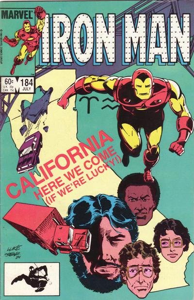 Iron Man #184 (1984) Comic Books Iron Man