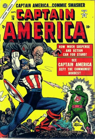 Captain America #78 (1954) Comic Books Captain America