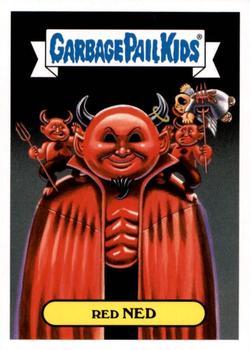Red NED #6a Garbage Pail Kids Prime Slime Trashy TV