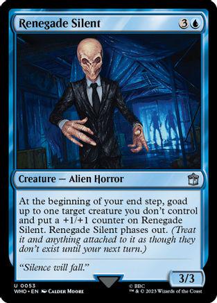 Renegade Silent #53 Magic Doctor Who