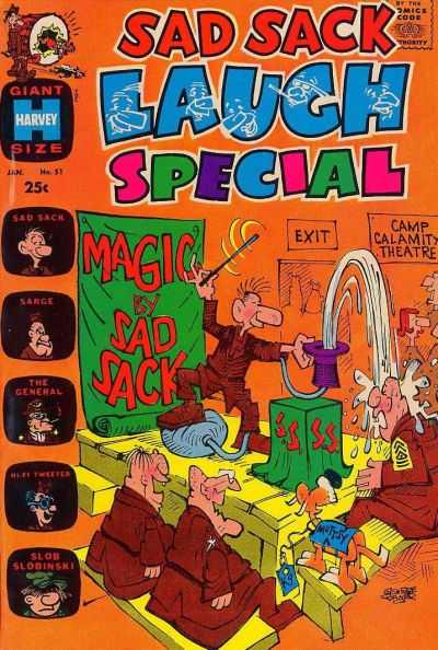Sad Sack Laugh Special #51 (1969) Comic Books Sad Sack Laugh Special