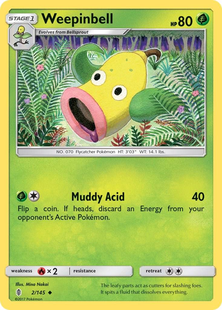 Weepinbell #2 Pokemon Guardians Rising