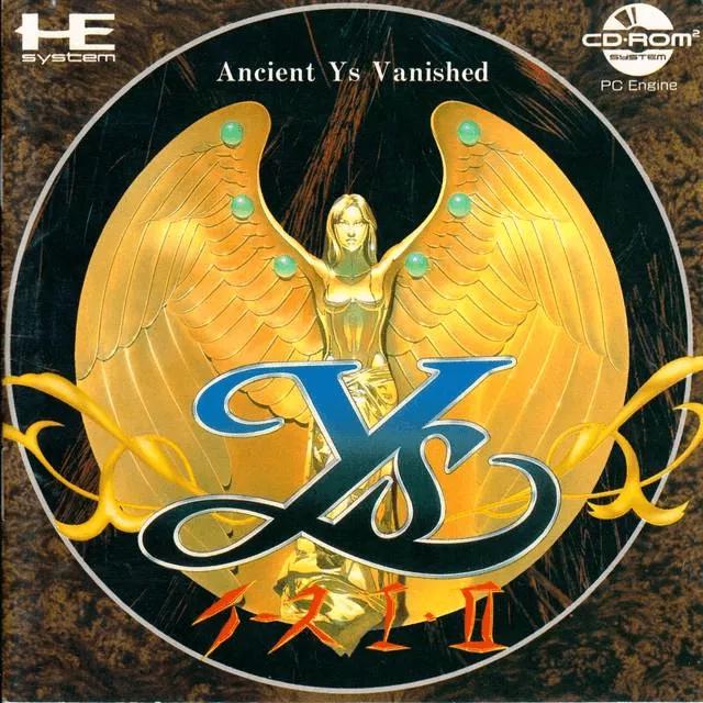 Ys I & II JP PC Engine CD