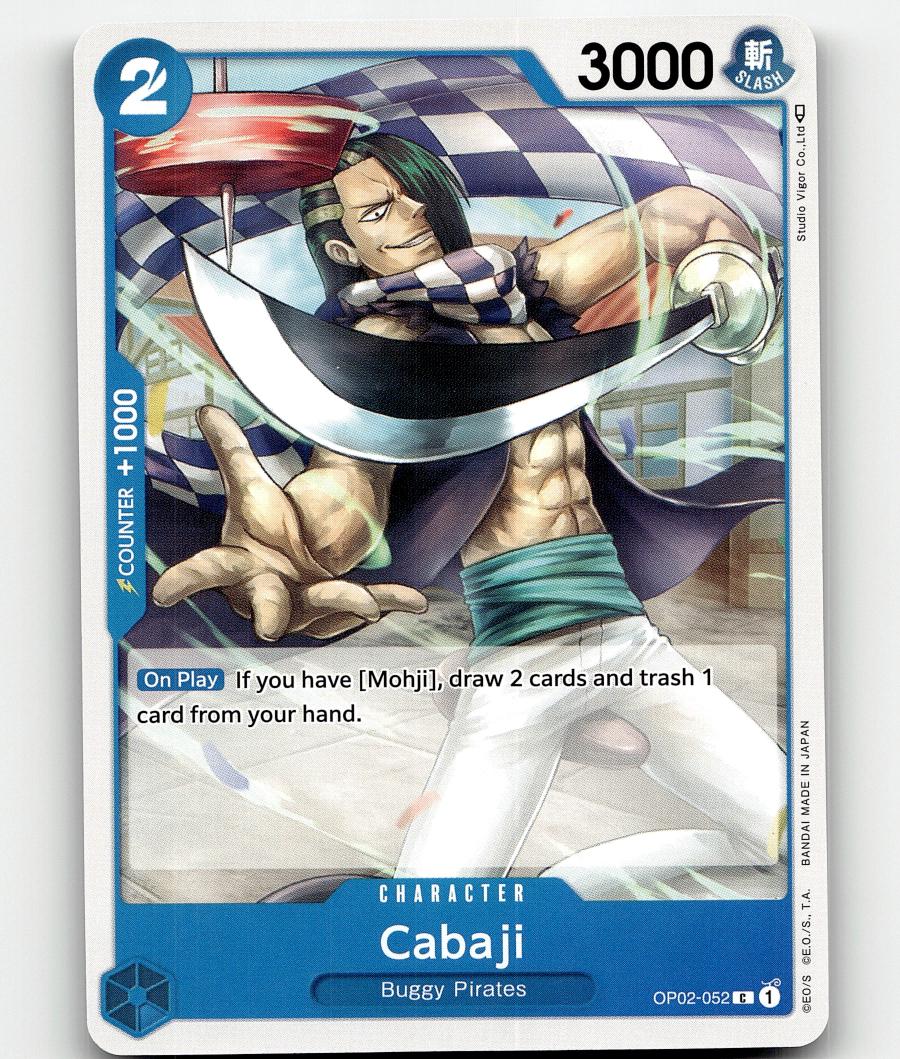 Cabaji OP02-052 One Piece Paramount War