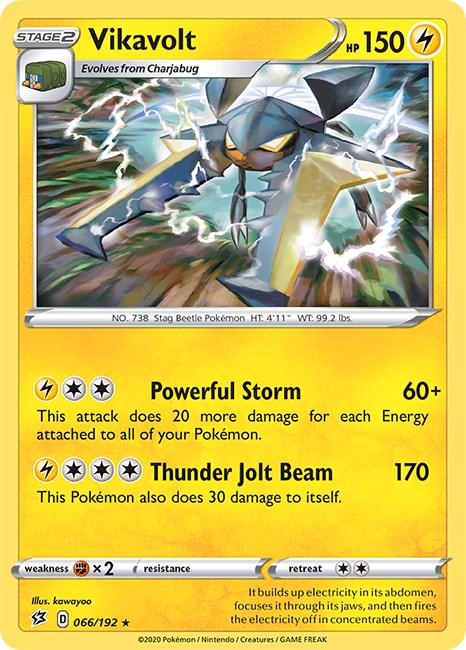 Vikavolt #66 Pokemon Rebel Clash